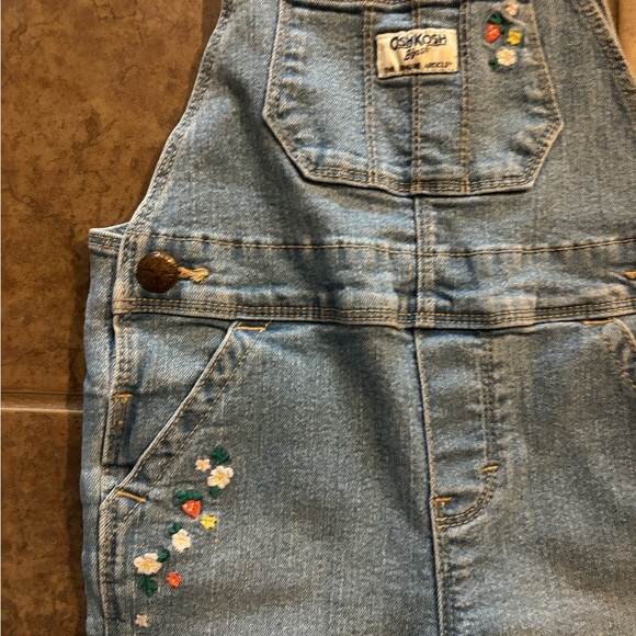 OshKosh B'gosh Light Blue Denim Overalls - Picture 2 of 4